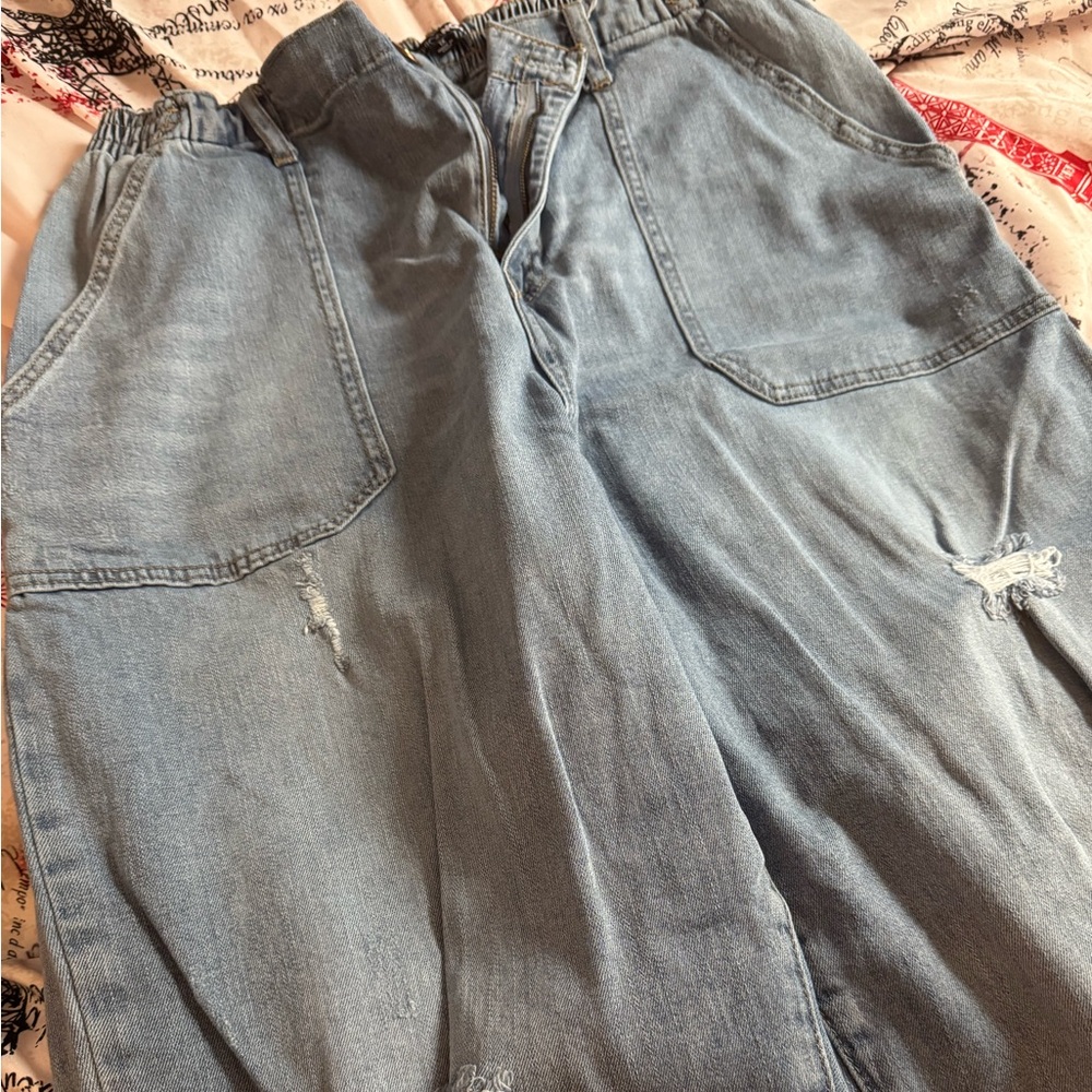 High Rise Denim Jeans - Picture 3 of 4